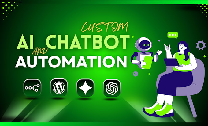 ai powered wordpress website with chatbot and automation