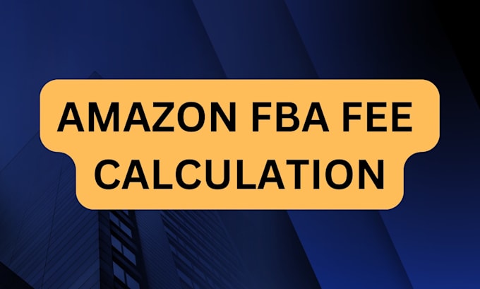 amazon fba fee calculation