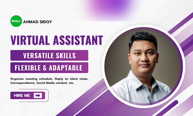 assist with web research, data entry, and admin support