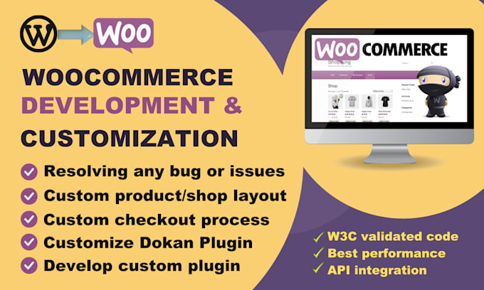 customize your wordpress woocommerce website, develop custom woocommerce plugin