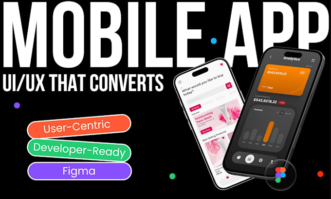 create mobile app uiux design