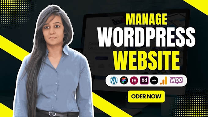maintain and manage wordpress website
