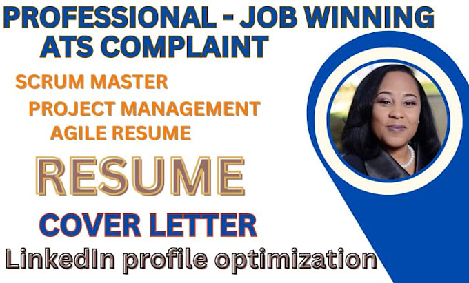 write a scrum master resume, project management, resume
