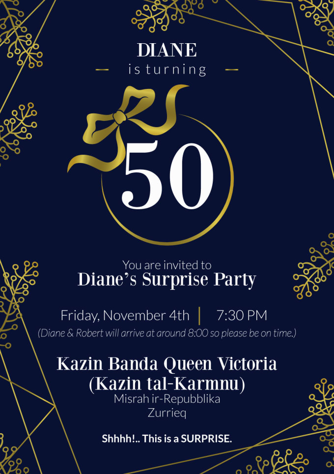 Design own hot sale party invitations