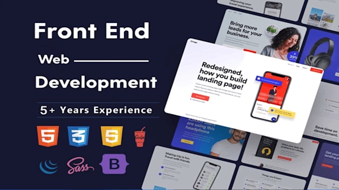Create a website using html, css, bootstarp and wordpress by ...
