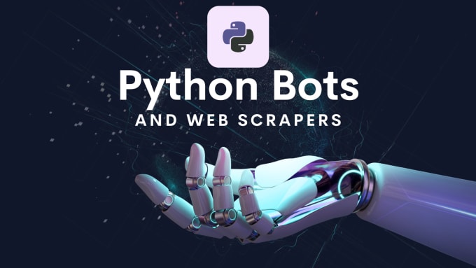 Create python bots, scripts and projects by Theiali | Fiverr