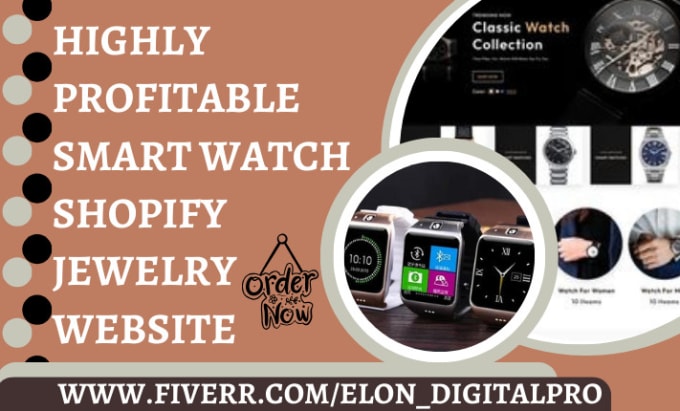 Smartwatch store shopify store