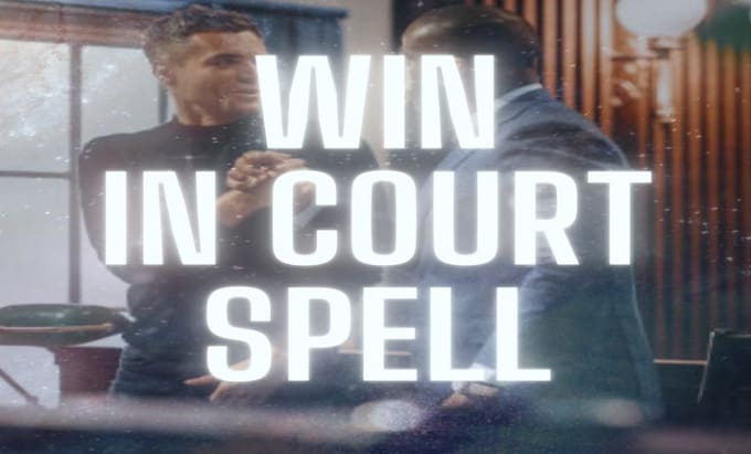 Cast powerful justice spell win a court case make judge in your