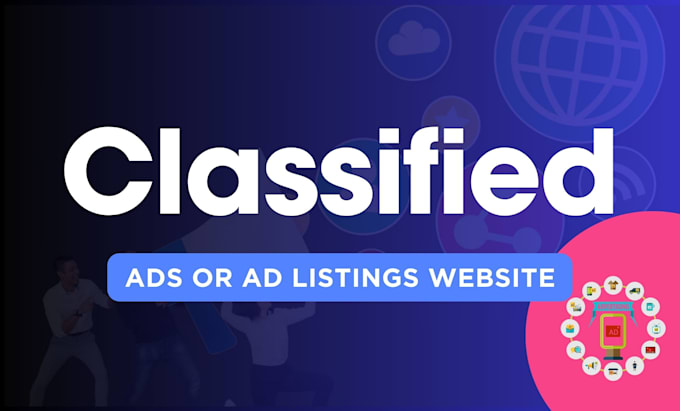 using wordpress, design a website for classified ads or ad listings
