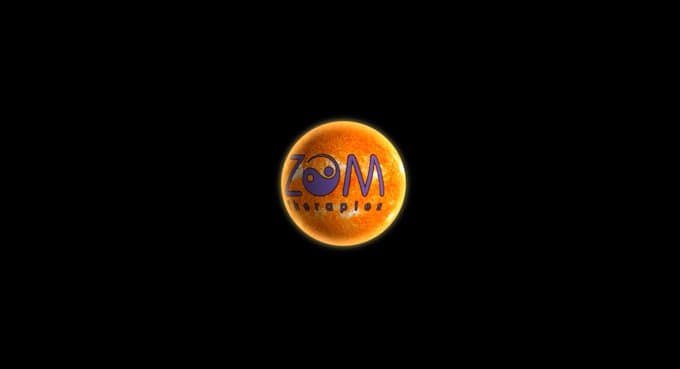 make epic sun zoom out logo animation