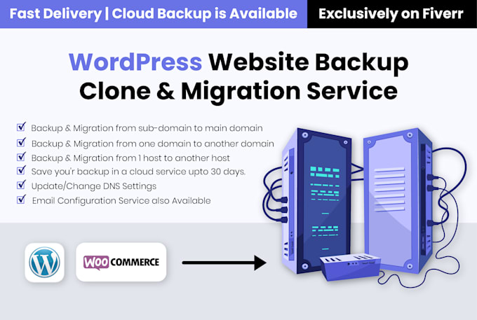 backup and migrate your wordpress website to a new hosting