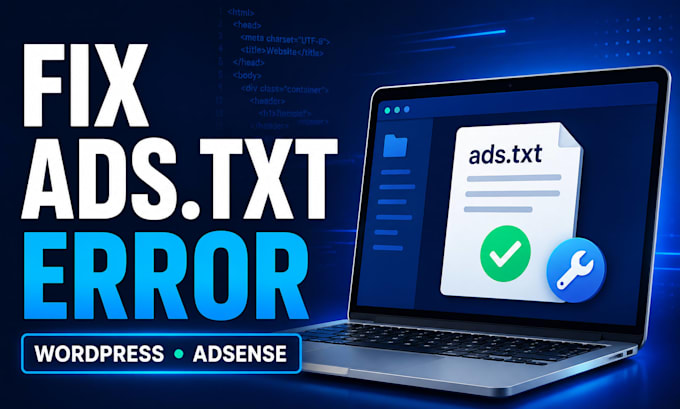 fix google adsense ads txt errors on your wordpress website