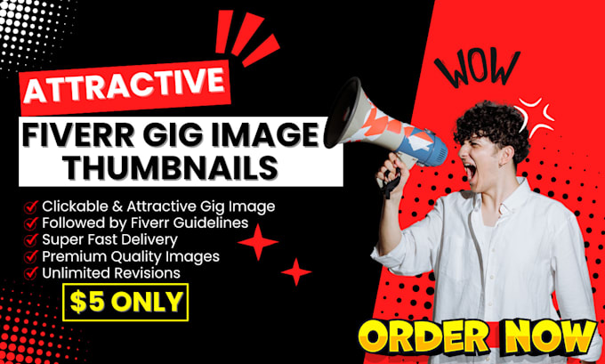 Design best fiverr gig thumbnail in just 12 hours by Prernarani | Fiverr