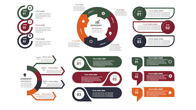 design professional powerpoint infographics, flowcharts and diagrams