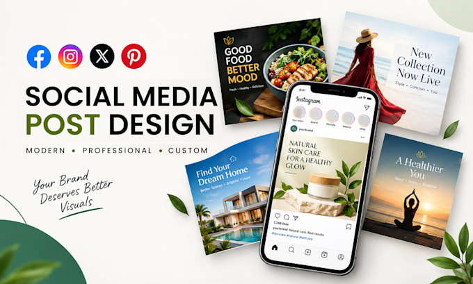 design modern professional social media ad for your business