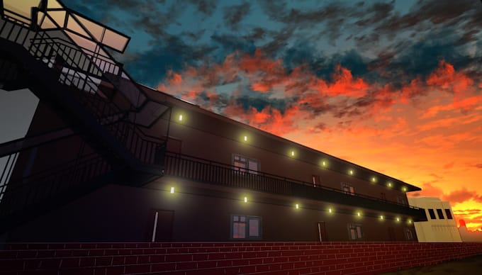 draw your background and environments for you