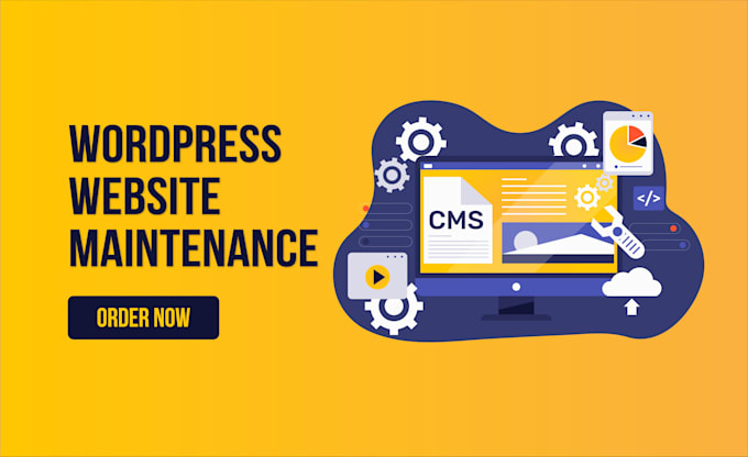 do monthly maintenance of your wordpress website