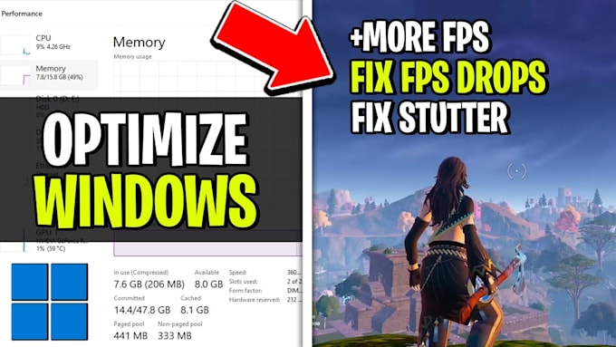 Tweak, boost fps, optimize your pc for gaming and streaming games by ...