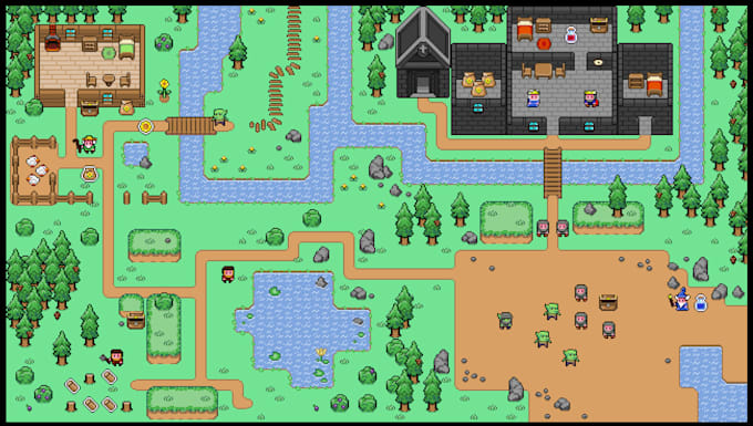 Make custom pixel art by Pixelgamedev | Fiverr