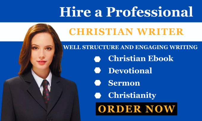 I will write and edit an inspiring and motivating christian book
