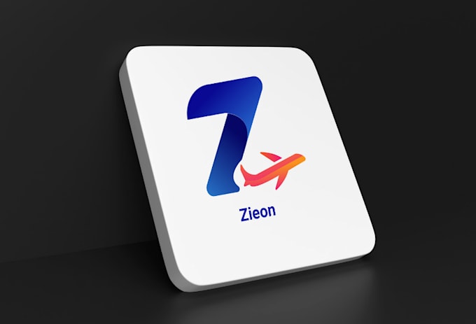 do eye catchy airline, aviation with original concept logo