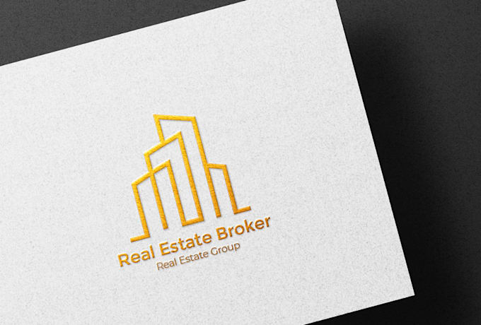 create high quality architecture, contraction, real estate, building logo