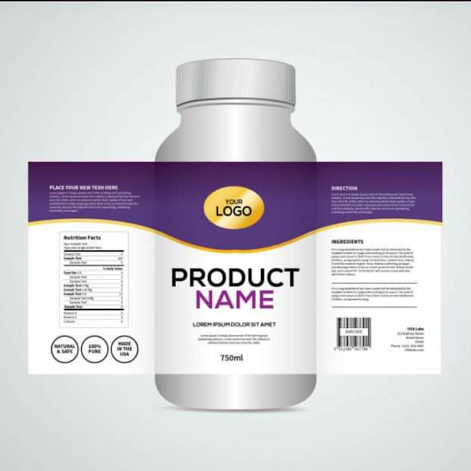 design your product label