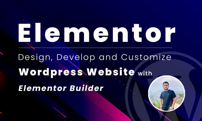 design and develop a responsive elementor landing page