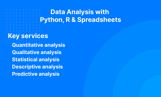 Do advance data analysis in r and python by Wa_azmi | Fiverr