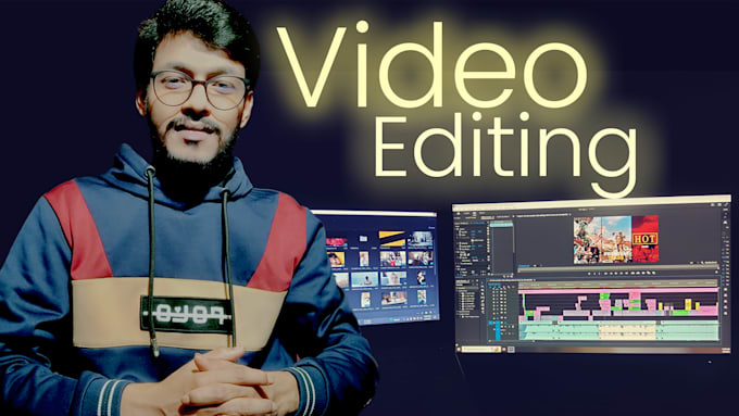 do amazing video editing for social media or other