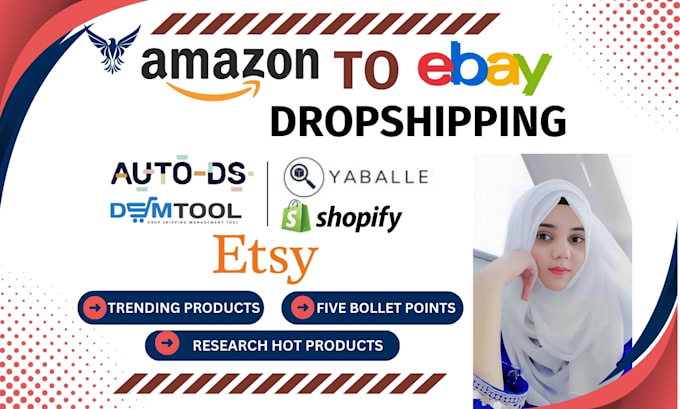 do amazon to ebay dropshipping listing