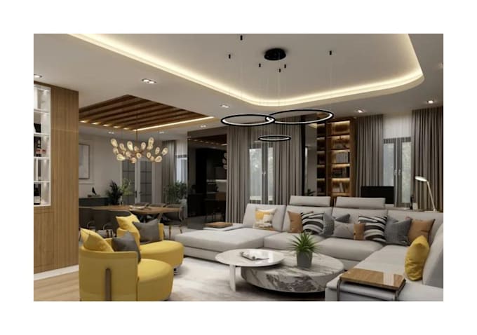 Professional interior design for your dream space by Rupok3 | Fiverr
