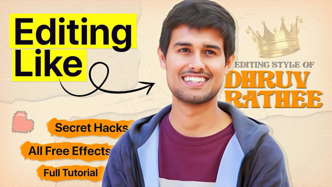 edit talking head youtube video editing like dhruv rathee