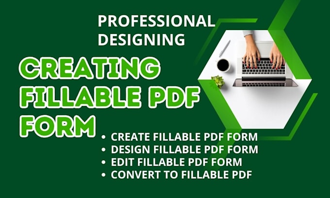 design an innovative and engaging fillable PDF form