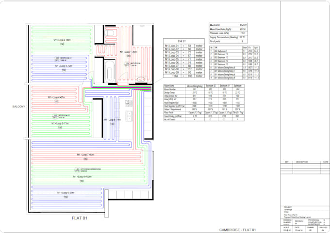 do under floor heating system design loop layout 12 hours