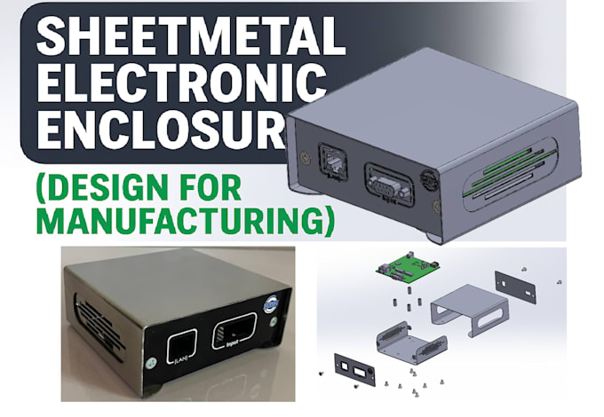 sheetmetal electronic enclosures design