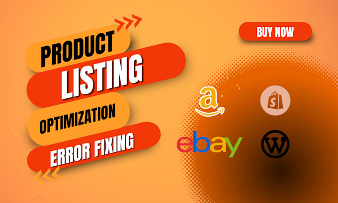 fix listing errors, optimize and product listing