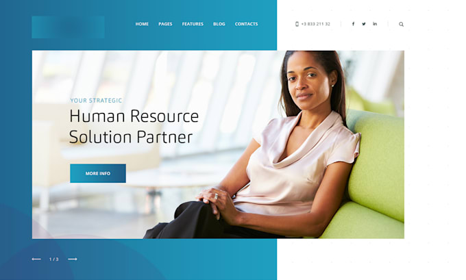 professional human resources website design, hr website, human resource website
