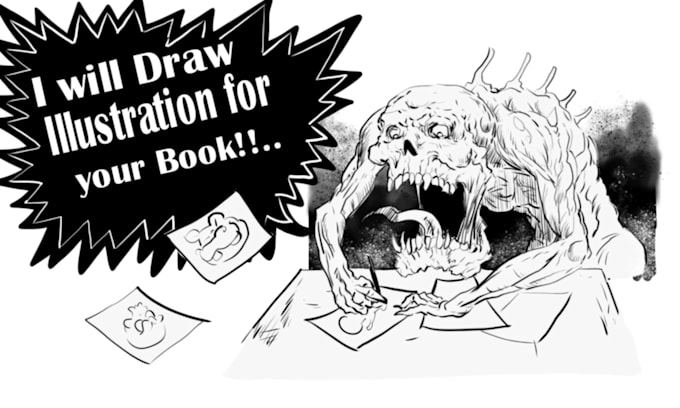draw illustration for your book
