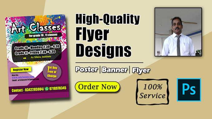 create professional flyer designs for events