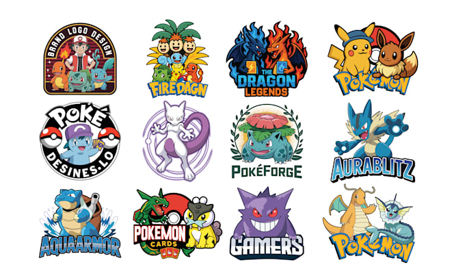 Pokemon fakemon chibi art pokemon card gym badge funks anime style logo design by Mhussain72 | Fiverr Pokemon fakemon chibi art pokemon card gym badge funks anime style logo design by Mhussain72 | Fiverr