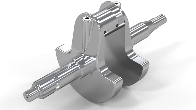 do 3d modeling of parts and assembly with drawing, animation, rendering