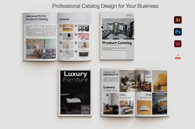 Design product catalog,company profile,brochure,catalogue,lookbook ...