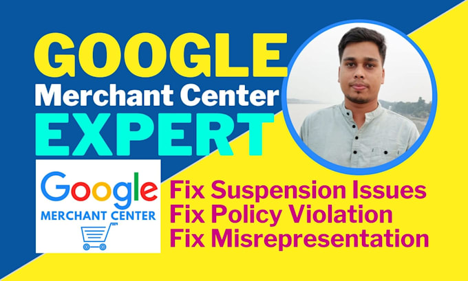 fix google merchant center suspension fix misrepresentation gmc shopping ads