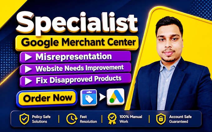 fix google merchant center suspension fix misrepresentation gmc shopping ads