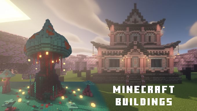 build you a minecraft base or anything else