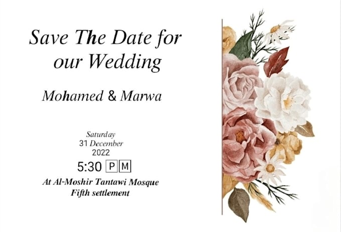 Do an invitation card by Mennagamall | Fiverr