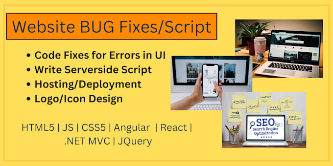 write, solve errors, bugs  and scripts