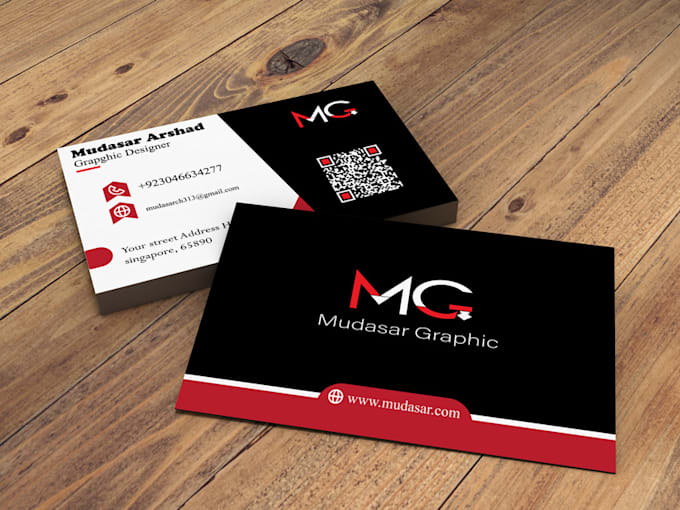 design clickable digital business card or physical card