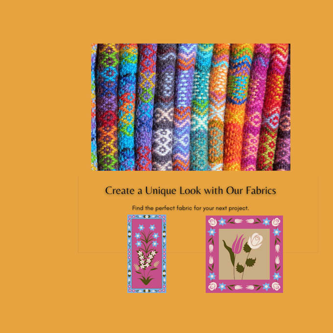 create colourful, vector, seamless textile pattern designs